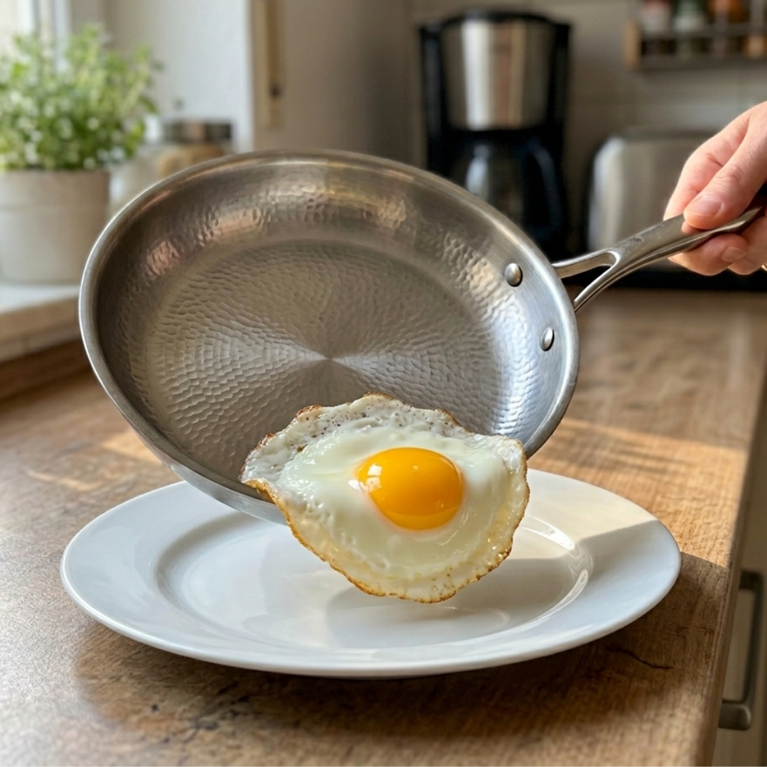 PRACTS 100 % Ren Titanium Non-Stick Stegepande-DK