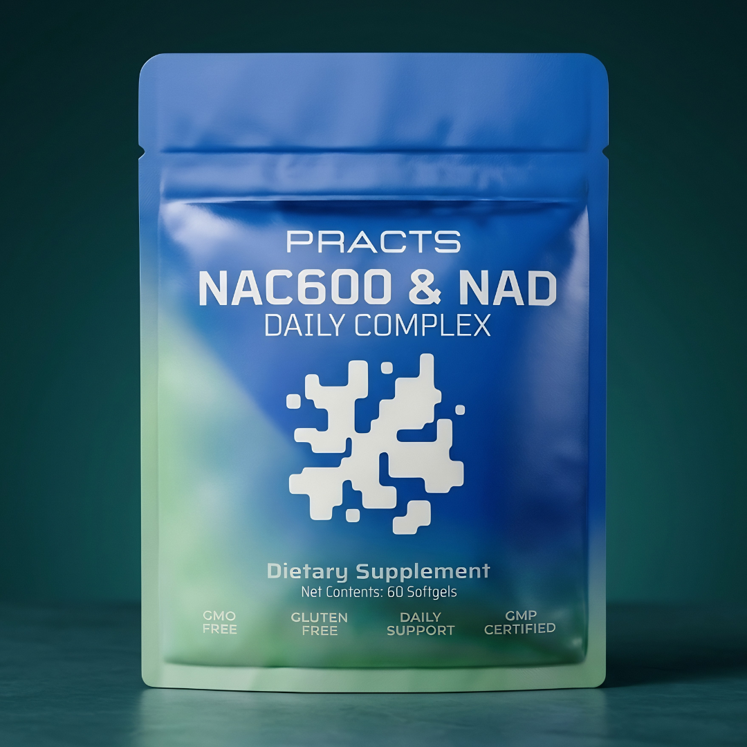 PRACTS NAC600 & NAD+ Daily Complex