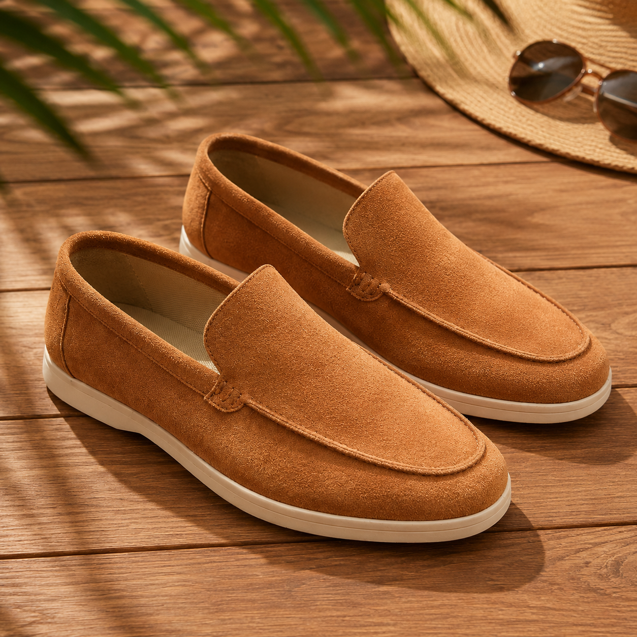 PRACTS Suede Loafers